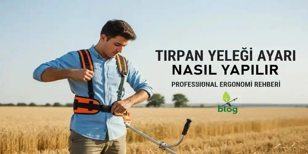 Tırpan Yeleği Ayarı Nasıl Yapılır? (Profesyonel Ergonomi Rehberi)