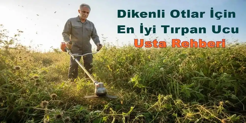 Dikenli Otlar İçin En İyi Tırpan Ucu | 32 Yıllık Usta Rehberi
