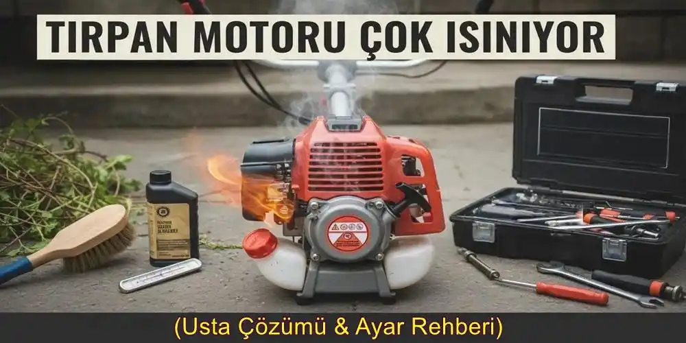Tırpan Motoru Çok Isınıyor, Ne Yapmalıyım? (Usta Çözümü & Ayar Rehberi)