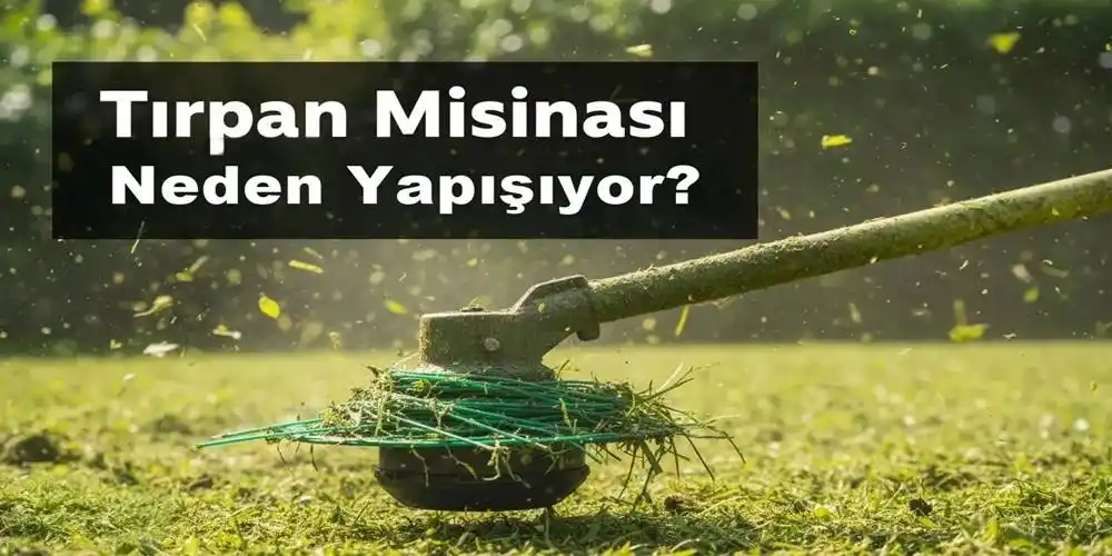 Tırpan Misinası Neden Yapışıyor? (Usta Çözümü & Kesin Rehber)
