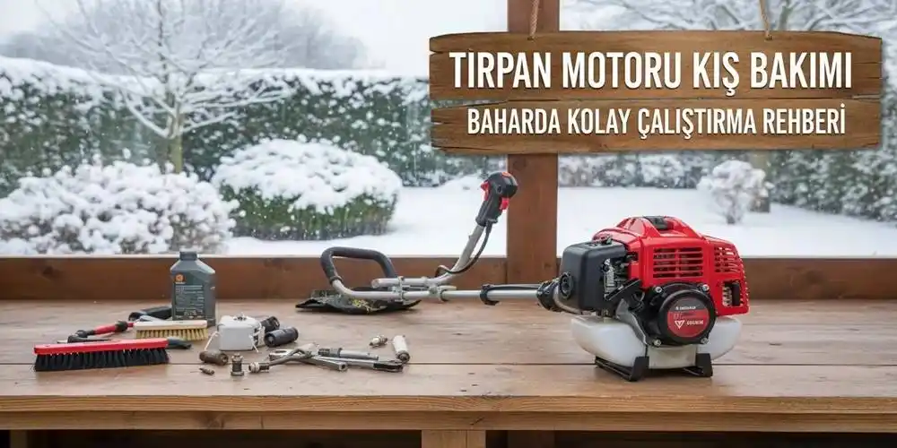 Tırpan Motoru Kış Bakımı: Baharda Kolay Çalıştırma Rehberi