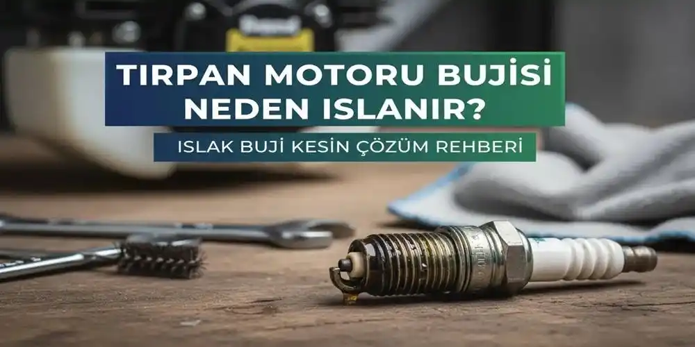 Tırpan Motoru Bujisi Neden Islanır? | Islak Buji Kesin Çözüm Rehberi