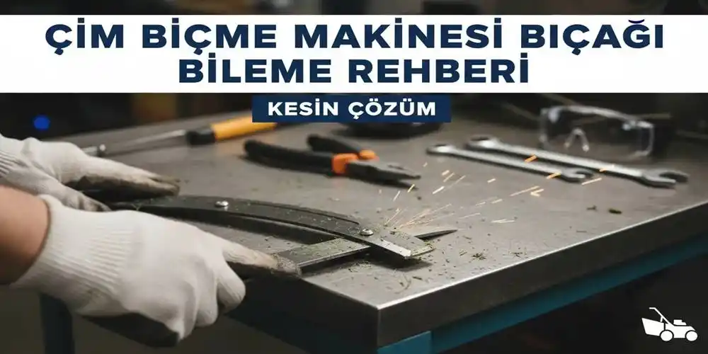 Çim Biçme Makinesi Bıçağı Bileme Rehberi | Kesin Çözüm