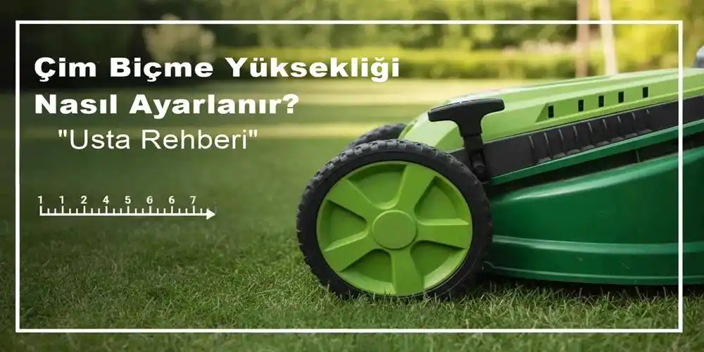 Çim Biçme Yüksekliği Nasıl Ayarlanır? | 32 Yıllık Usta Rehberi