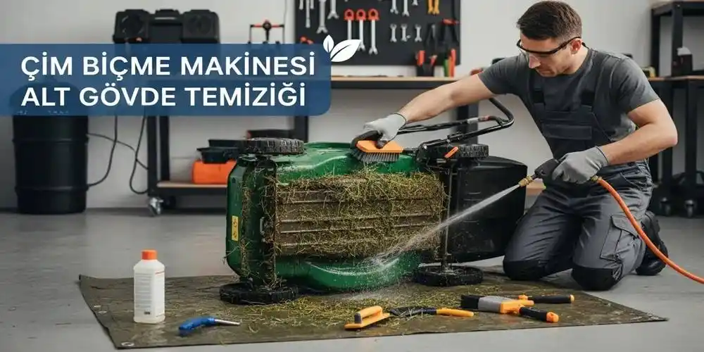 Çim Biçme Makinesi Alt Gövde Temizliği: Usta Tavsiyeli Rehber