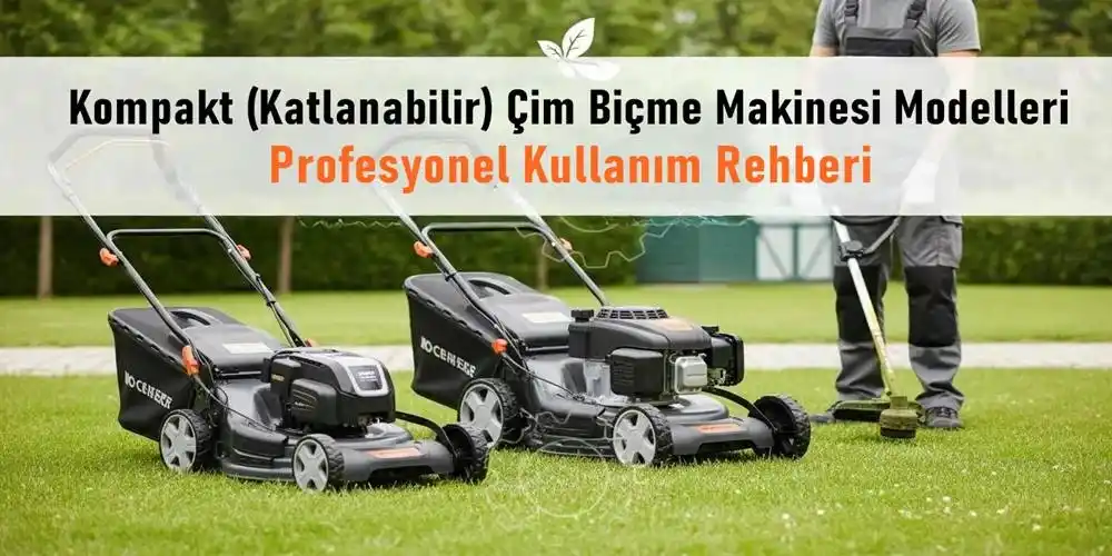 Kompakt (Katlanabilir) Çim Biçme Makinesi Modelleri & Profesyonel Kullanım Rehberi