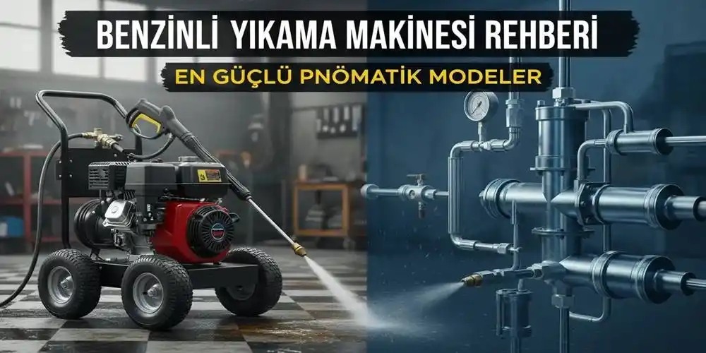 Benzinli Yıkama Makinesi Rehberi | En Güçlü Pnömatik Modeller