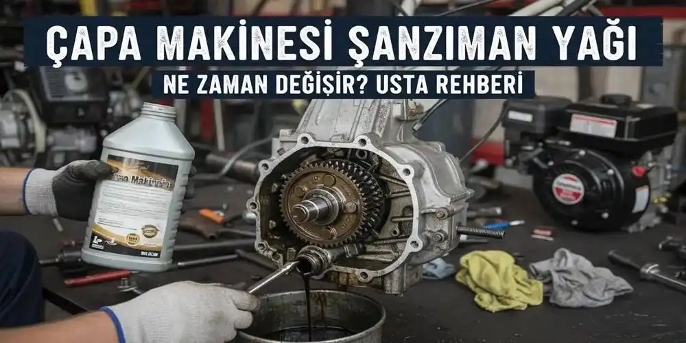 Çapa Makinesi Şanzıman Yağı Ne Zaman Değişir? Usta Rehberi