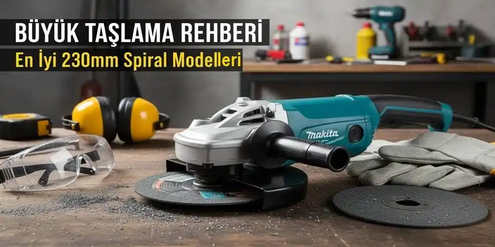 Büyük Taşlama Rehberi | En İyi 230mm Spiral Modelleri