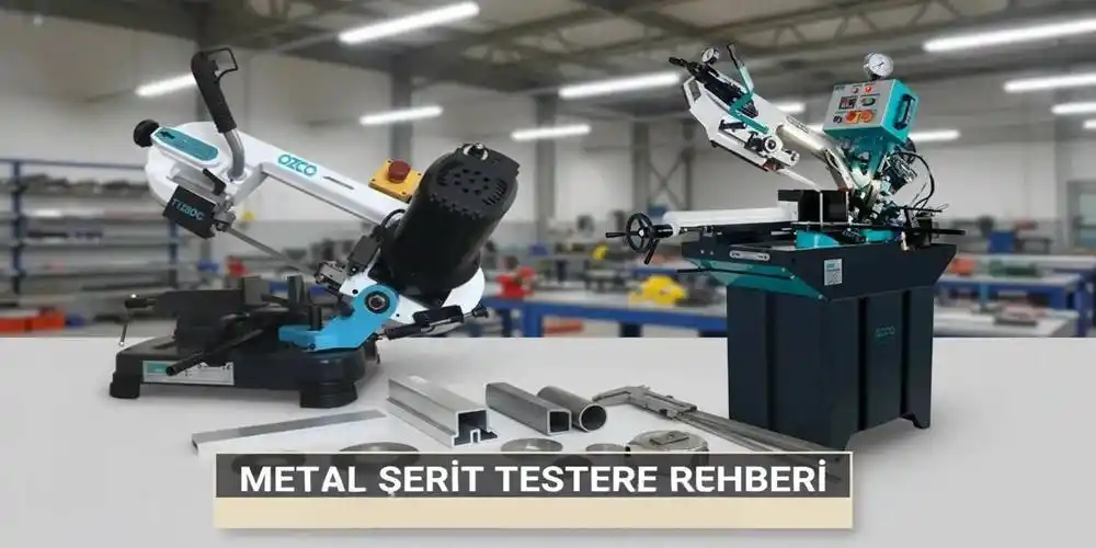 Metal Şerit Testere Rehberi | En İyi Hassas Kesim Makineleri