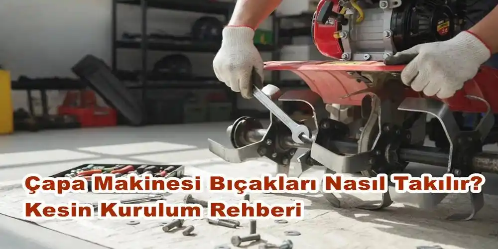 Çapa Makinesi Bıçakları Nasıl Takılır? [Kesin Kurulum Rehberi]