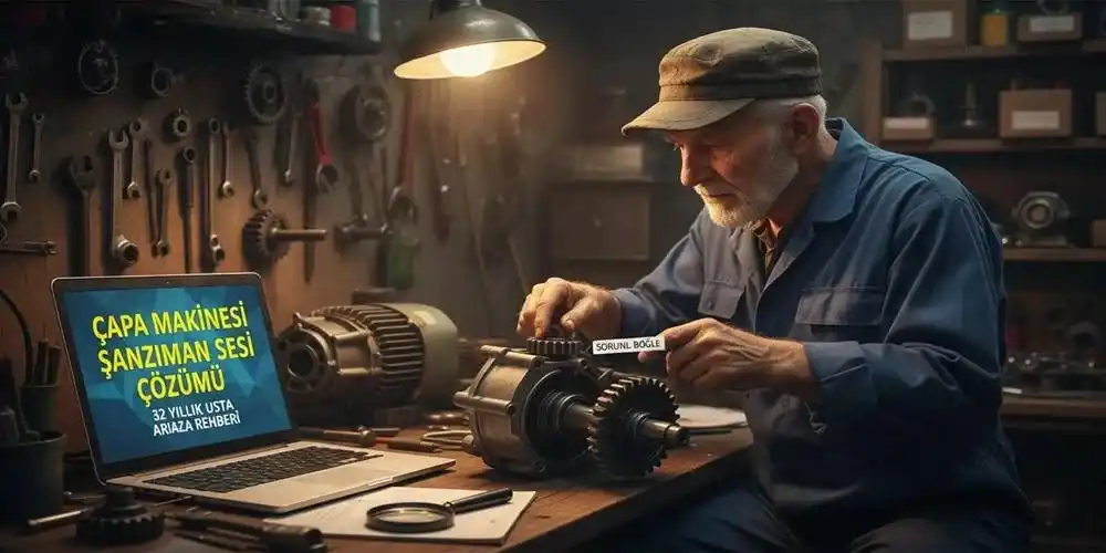 Çapa Makinesi Şanzıman Sesi Çözümü | 32 Yıllık Usta Arıza Rehberi