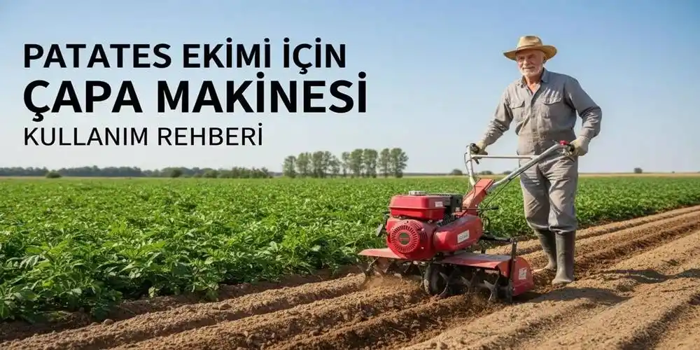 Patates Ekimi İçin Çapa Makinesi Kullanım Rehberi (Usta Tavsiyeli)