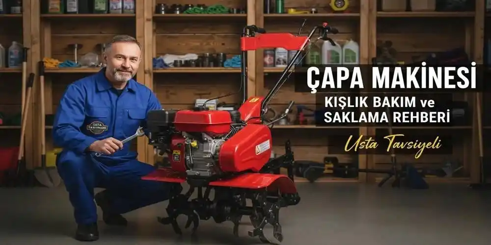 Çapa Makinesi Kışlık Bakım ve Saklama Rehberi | Usta Tavsiyeli