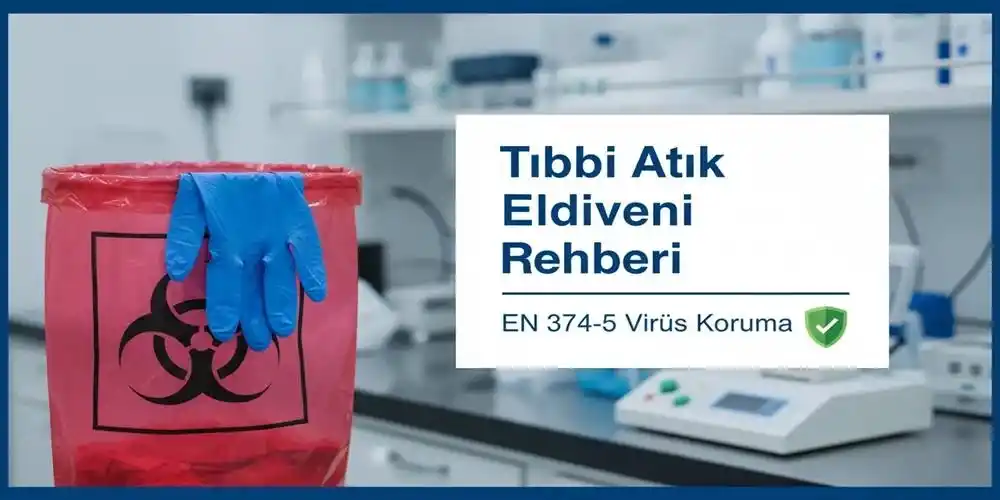 Tıbbi Atık Eldiveni Rehberi | EN 374-5 Virüs Koruma