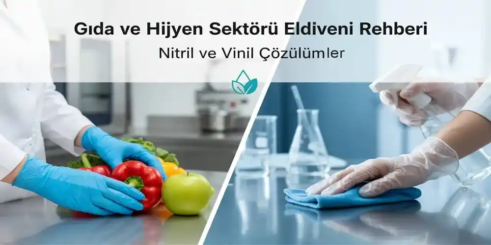 Gıda ve Hijyen Sektörü Eldiveni Rehberi | Nitril ve Vinil Çözümler