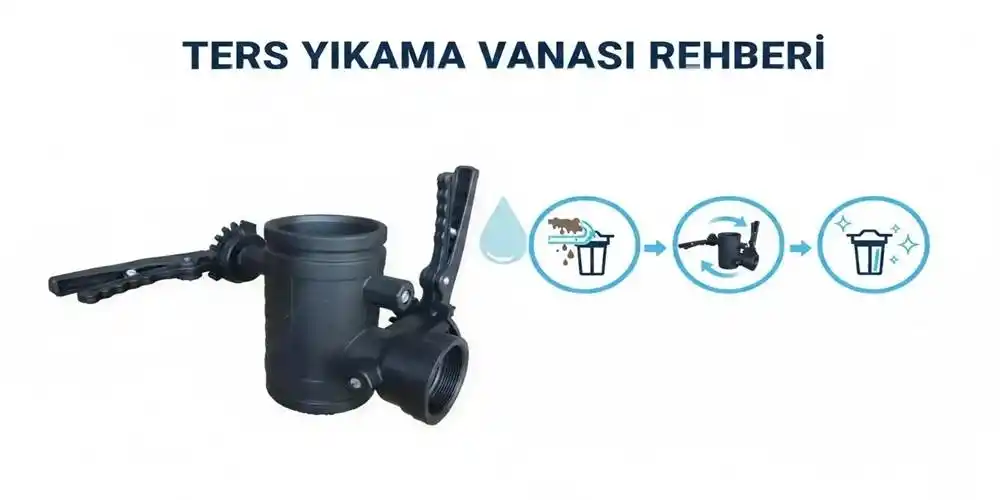 Ters Yıkama Vanası Rehberi | Profesyonel Filtre Temizliği