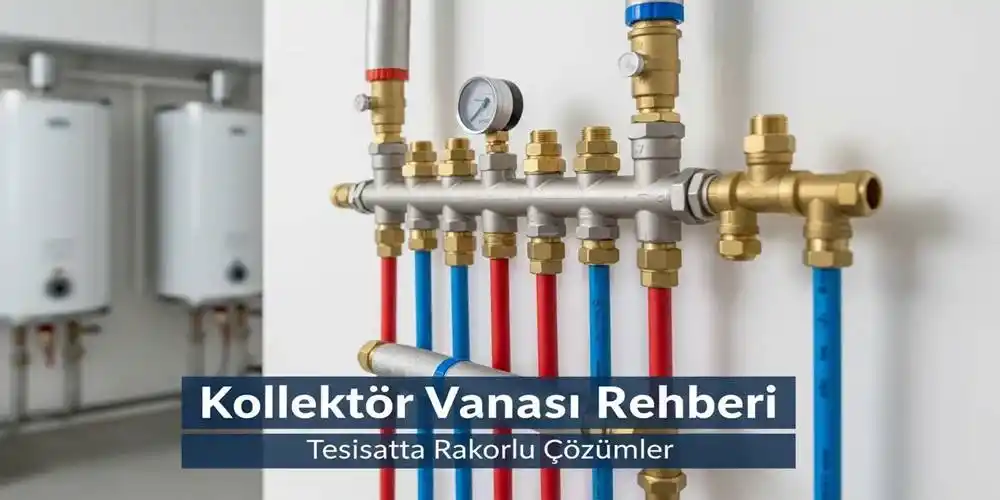 Kollektör Vanası Rehberi | Tesisatta Rakorlu Çözümler