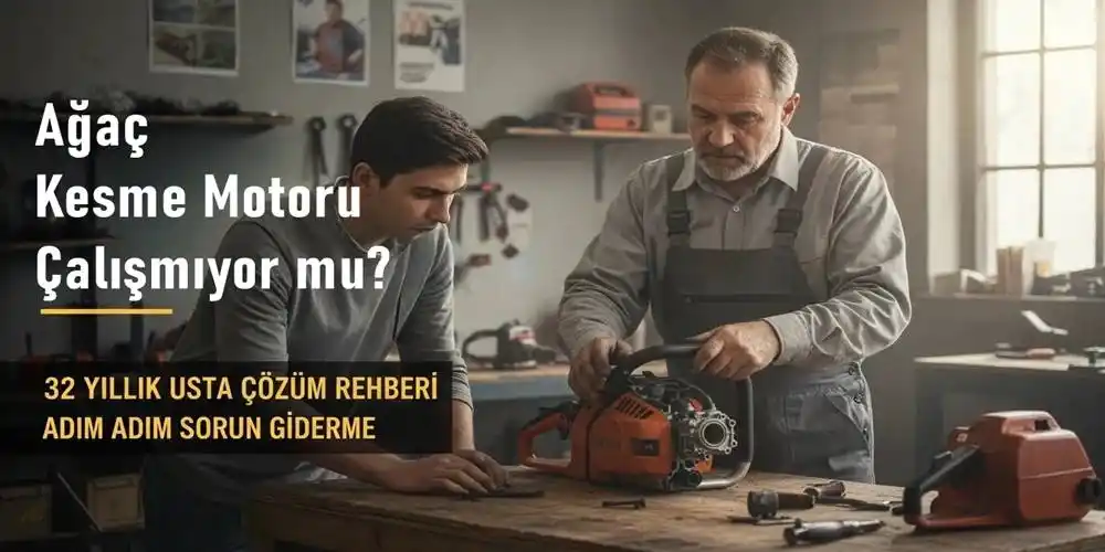 Ağaç Kesme Motoru Çalışmıyor mu? | 32 Yıllık Usta Çözüm Rehberi