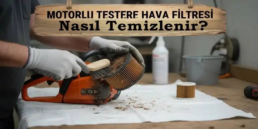 Motorlu Testere Hava Filtresi Nasıl Temizlenir? | Usta Rehberi