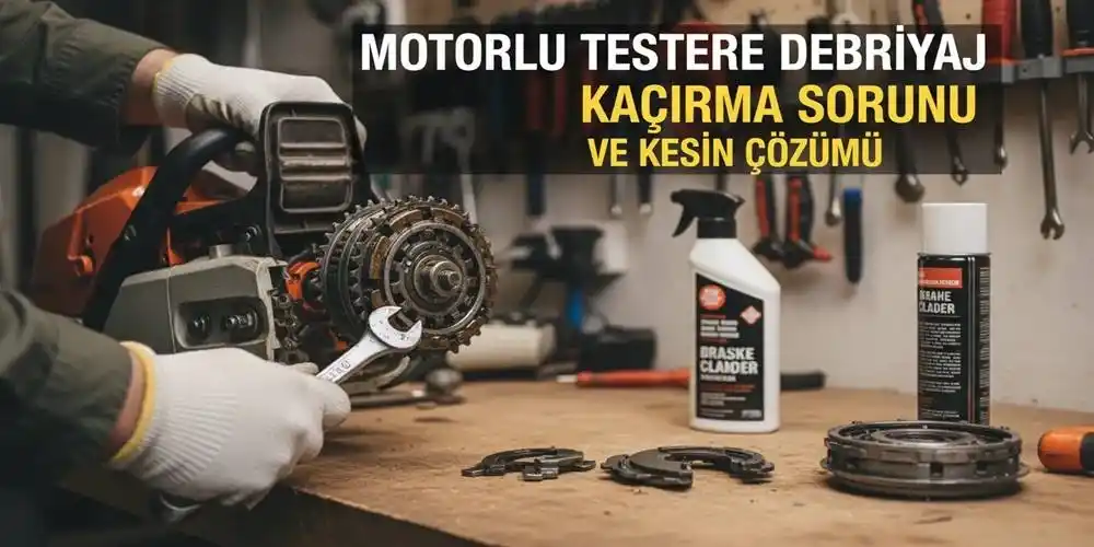 Motorlu Testere Debriyaj Kaçırma Sorunu ve Kesin Çözümü