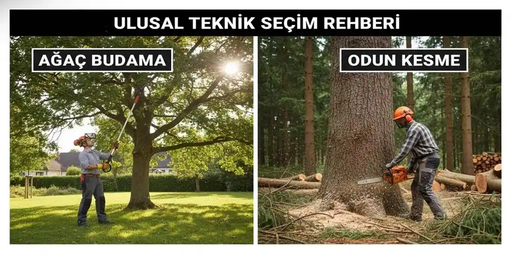 Ağaç Budama mı, Odun Kesme mi? | Ulusal Teknik Seçim Rehberi