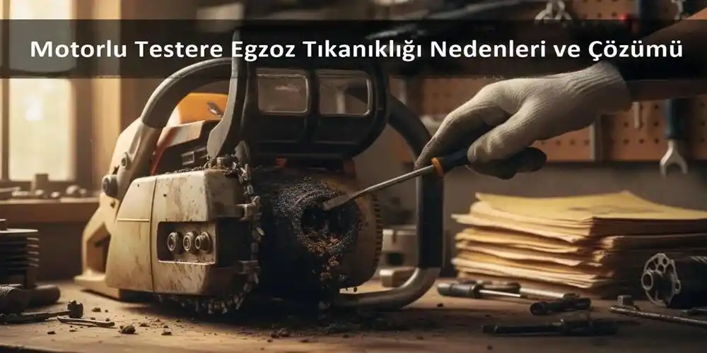 Motorlu Testere Egzoz Tıkanıklığı Nedenleri ve Çözümü | 1994ten Günümüze Ulusal Otorite