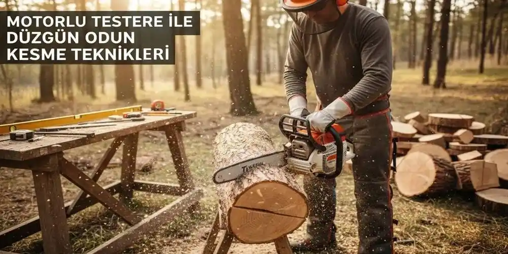 Motorlu Testere ile Düzgün Odun Kesme Teknikleri | Ayka Teknik