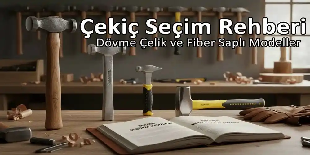 Çekiç Seçim Rehberi | Dövme Çelik ve Fiber Saplı Modeller