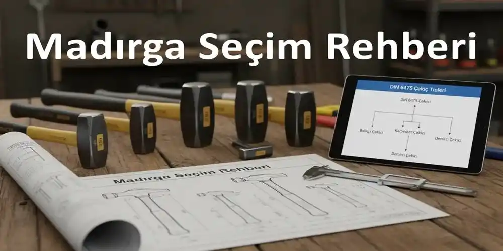 Madırga Seçim Rehberi | DIN 6475 Dövme Çelik Çekiçler