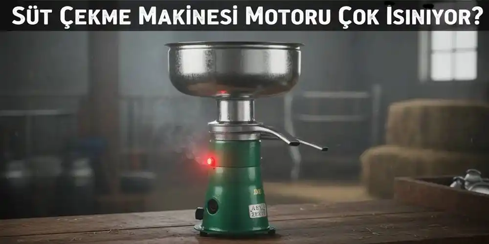 Süt Çekme Makinesi Motoru Çok Isınıyor? | 32 Yıllık Otorite Rehberi