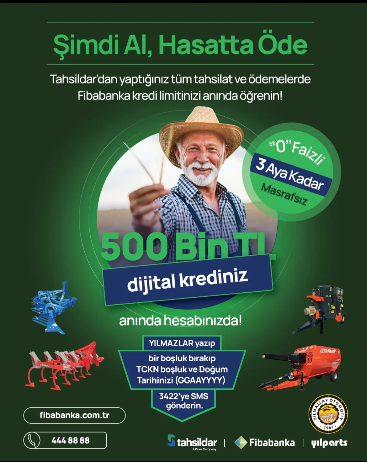 Şimdi Al, Hasatta Öde!