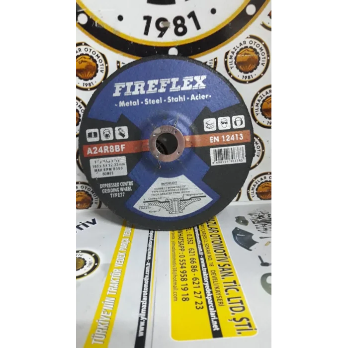 180 MM TAŞLAMA TAŞI 180X6X22,23 MM