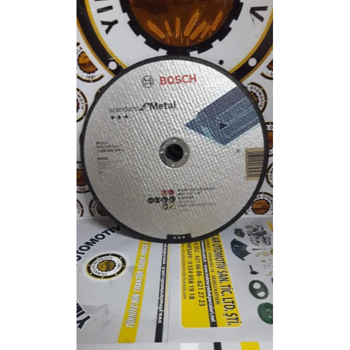 230 MM KESİCİ TAŞ BOSCH 230X3X2,23 MM