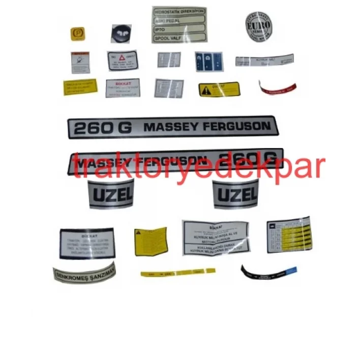 260 G FULL YAN YAZI TAKIMI 4X2