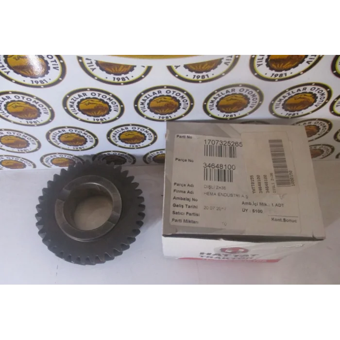 34648100 DİŞLİ Z=36