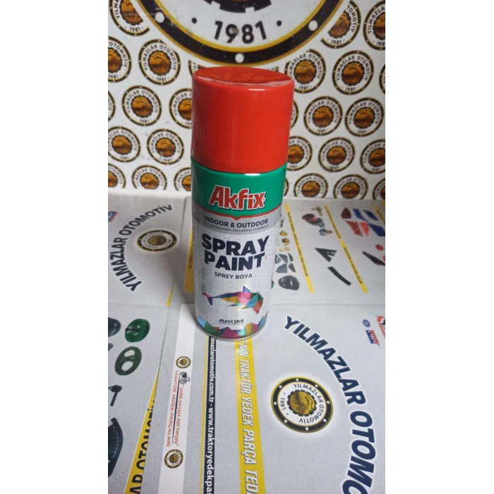 AKFİX SPREY BOYA (KIRMIZI) 400 ML