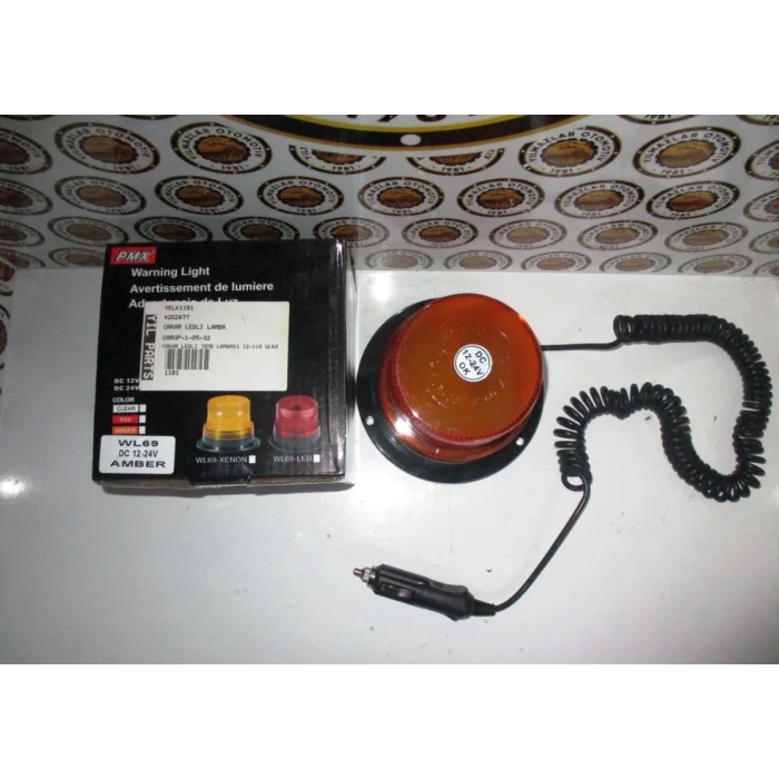 ÇAKAR LEDLİ TEPE LAMBASI 12-24 VOLT