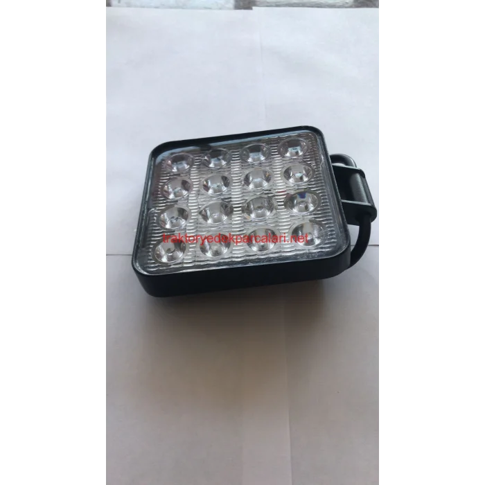 ÇALIŞMA LAMBASI 16 LEDLİ (KARE)