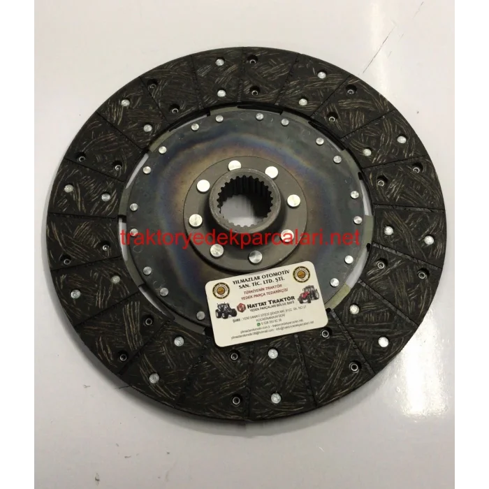 DEBRİYAJ BALATASI (DİSKİ) YAYSIZ 12 İNÇ İNCE FREZE FORD