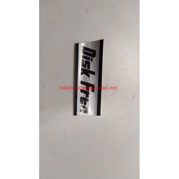 DİSK FREN YAZISI SAĞ MASSEY FERGUSON