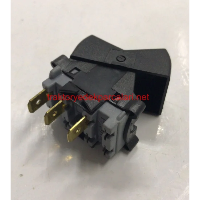 FAN DÜĞMESİ 2 KADEME 3 FİŞLİ SİYAH