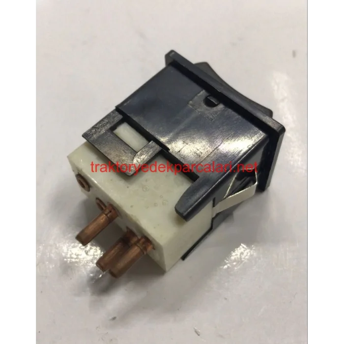 FAN DÜĞMESİ 2 KADEME SİYAH 3 PİMLİ