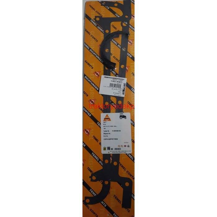 KARTER TAKIM CONTA KAUÇUKLU METAL FİAT