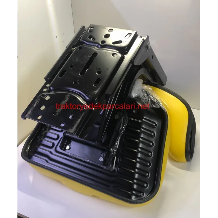 KOLÇAKLI TRAKTÖR KOLTUK KIZAKLI KG. AYARLI SARI JOHN DEERE