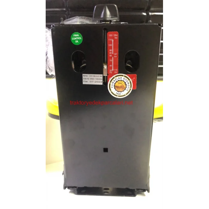 KOLÇAKLI TRAKTÖR KOLTUK KIZAKLI KG. AYARLI SARI TÜMOSAN