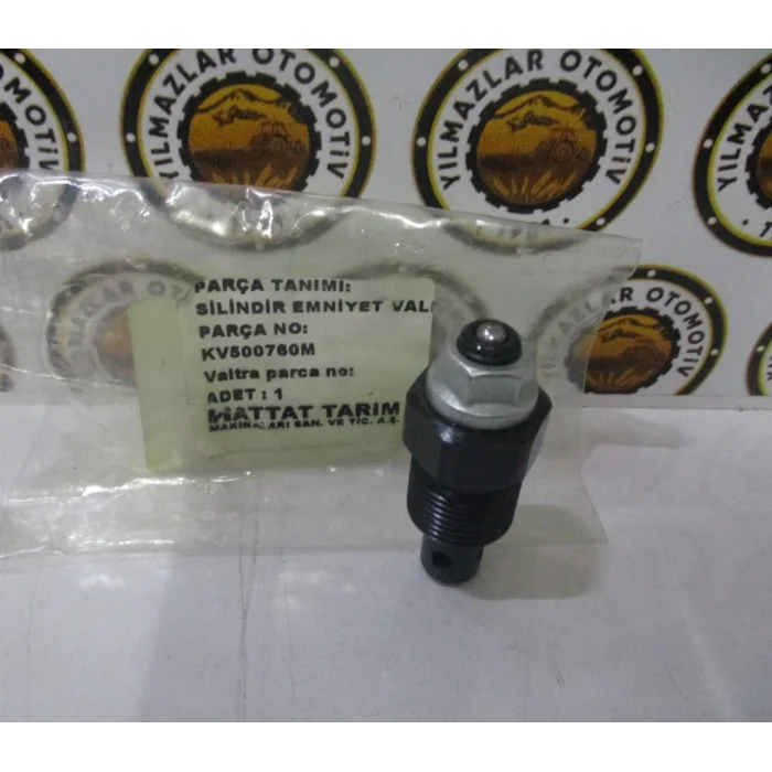 KV500760M SİLİNDİR EMNİYET VALFİ