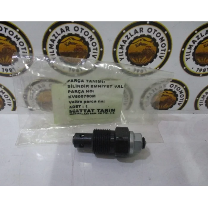 KV500760M SİLİNDİR EMNİYET VALFİ