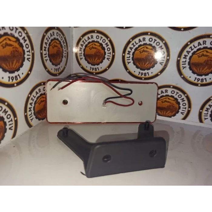 MARKER LEDLİ BRAKETLİ SARI LAMBA