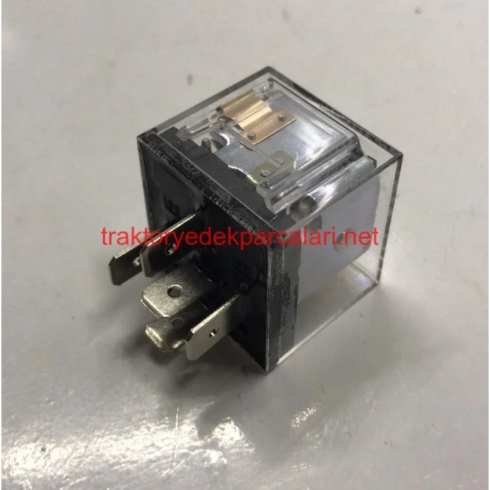 MİNİ ROLE ŞEFFAF LEDLİ 12V 5 FİŞ